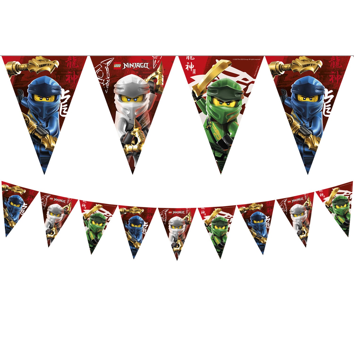 Лего Нинджаго - флаг банер