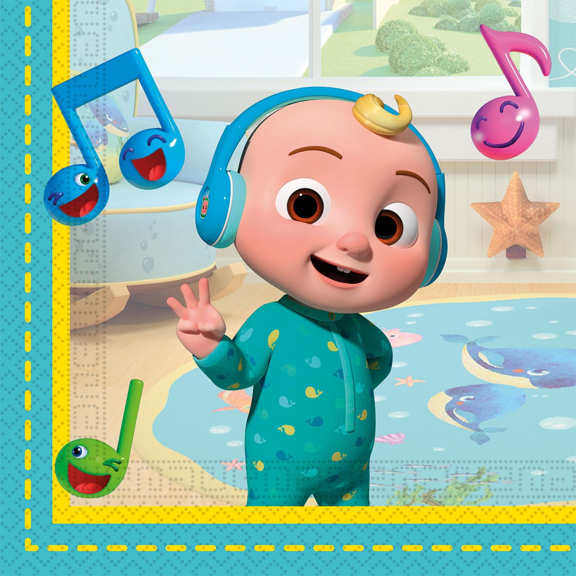 КоКомелон - салфетки 33х33см