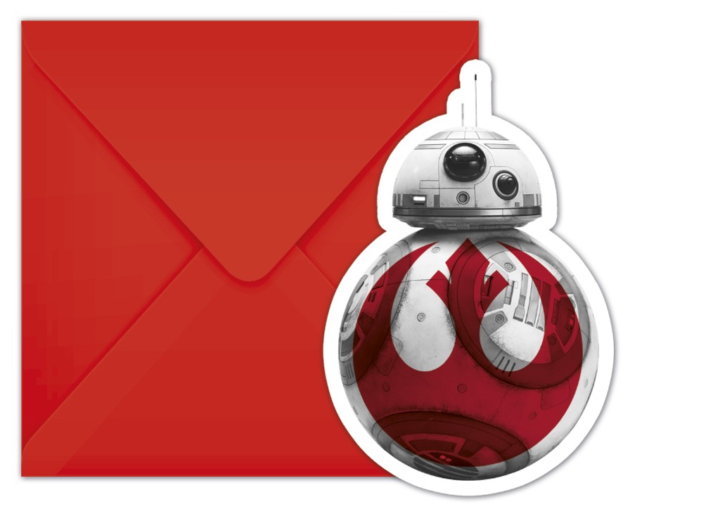 Междузвездни войни - покани 6бр.