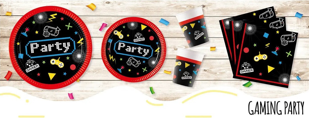 Гейм парти - салфетки 33х33см