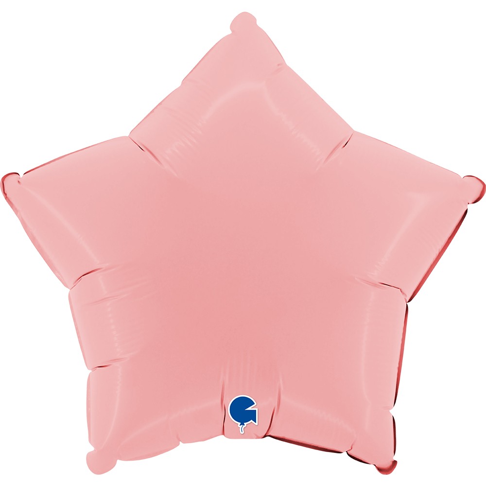 Фолиев балон -  Звезда -  пинк- 18''/45 см